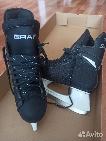 Коньки хоккейные graf super G