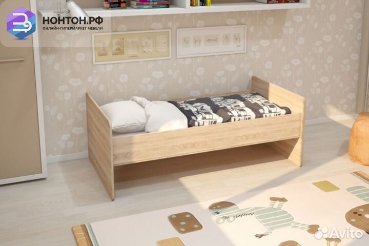 Кровать Умка дуб сонома