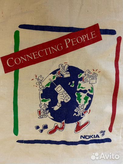 Шоппер Nokia винтаж