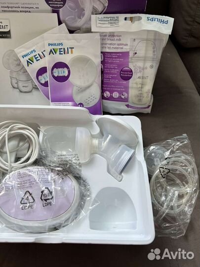 Молокоотсос avent электрический бу