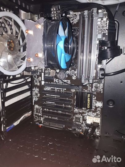 Материнская плата с процессором и Озу