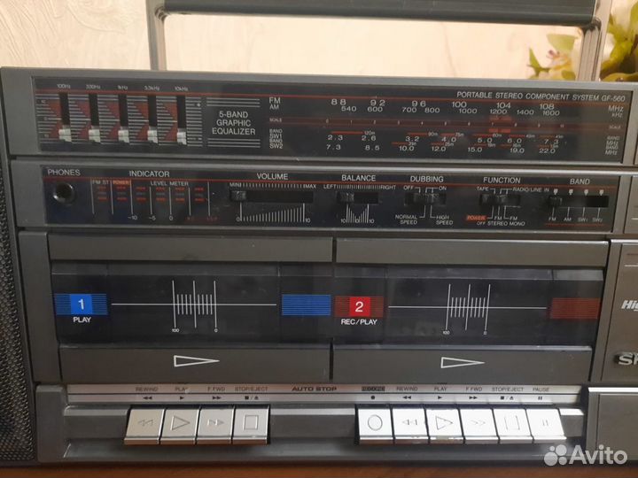 Магнитофон Sharp gf 560