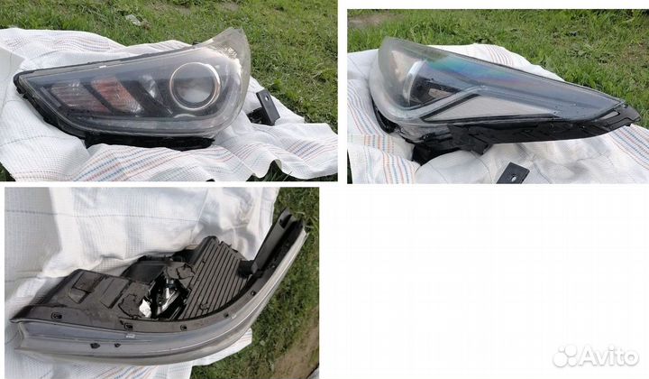 Фара передняя левая Hyundai Solaris 2017+