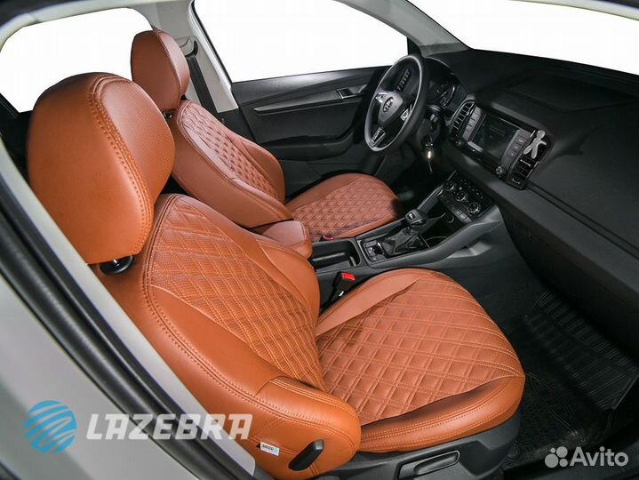 Чехлы из экокожи для Skoda Karoq