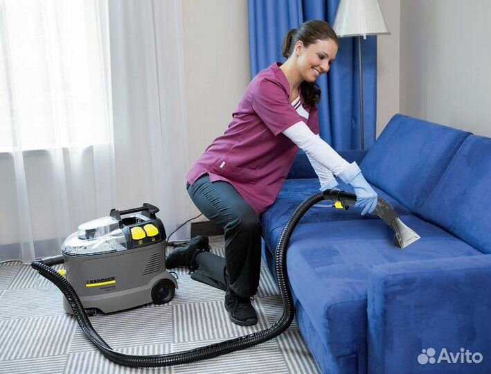 Аренда моющего пылесоса Karcher,аренда экстрактора