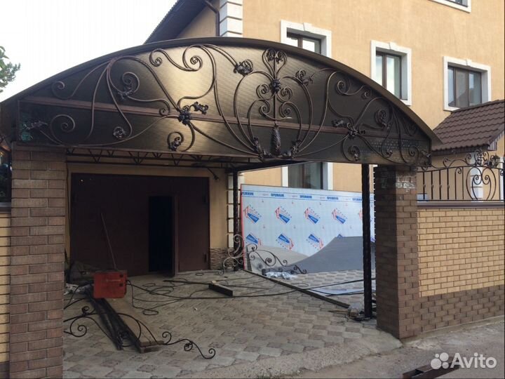 Кованные ворота