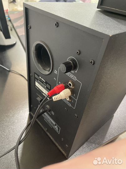 Колонки + сабвуфер 40Вт