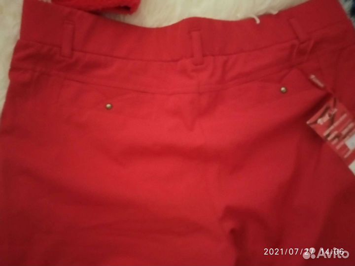 Брюки капри