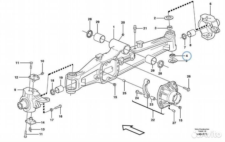 027692 (27692) Подшипник шкворня сферический