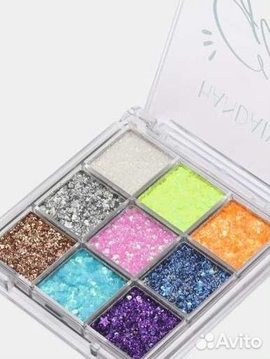 Блестящие Тени для век