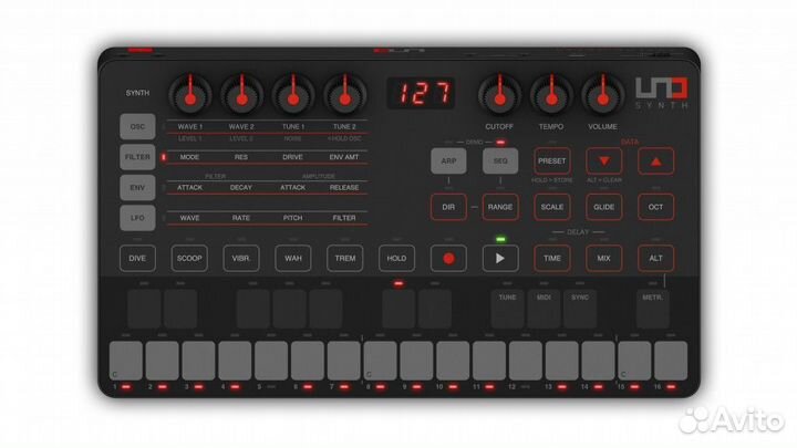 Драм машина IK Multimedia UNO synth