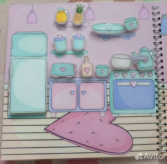 Книга на липучках 