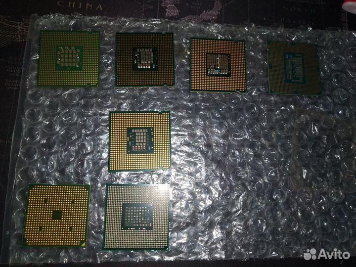 Процессоры i3-3220,E8200,8400,Q6600,Celeron D 331