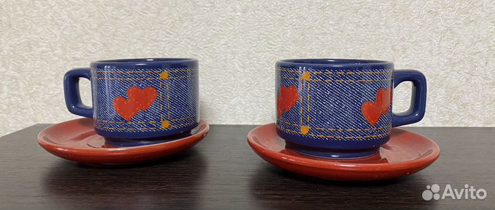 Чашка с блюдцем (Винтаж)