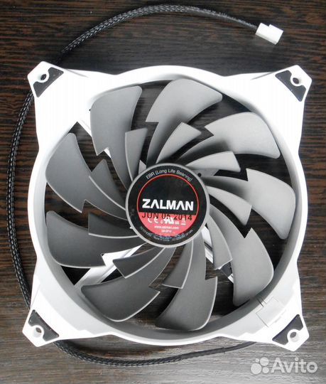 Вентилятор для корпуса Zalman ZM-DF14 LED Blue