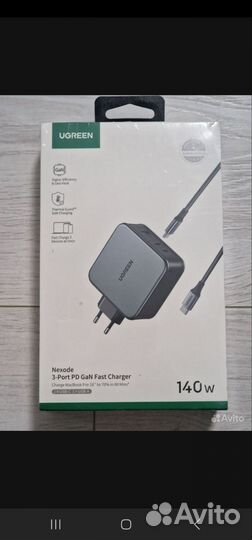 Ugreen CD289 140W чёрныйи Anker 737 140W 24000mAh