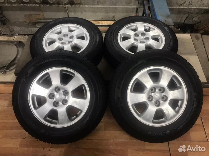 Колёса R15 5x100 с резиной Kama R15 205/70