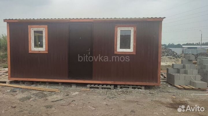 Бытовка вагончик из дерева