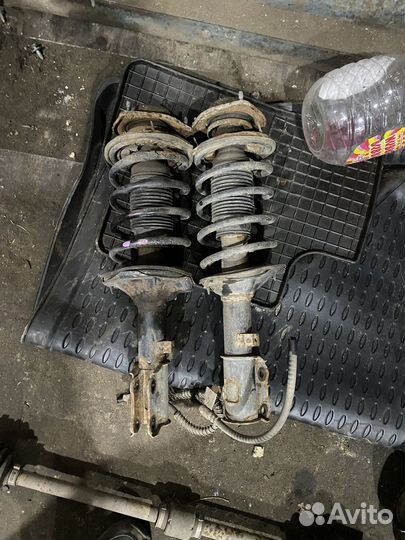 Передние амортизаторы hyundai accent