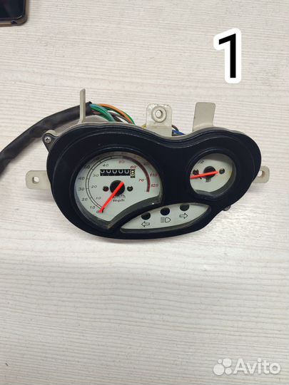 Панель приборов на скутер