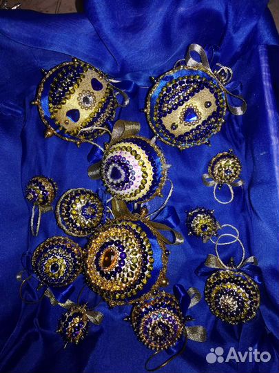 Новогодние украшения ручной работы