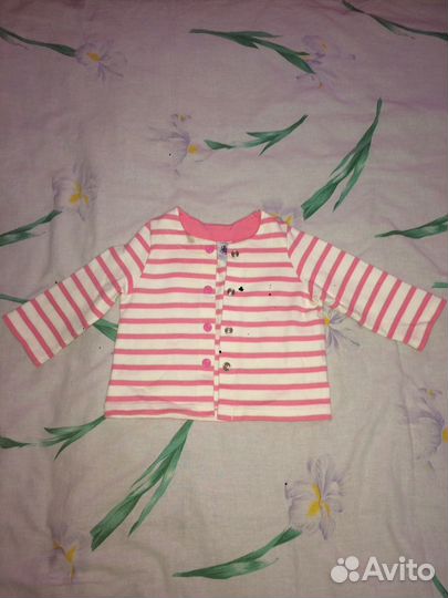 Костюмы, кофточки для девочки 6-12 мес