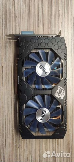 Видеокарта HIS RX480 4gb