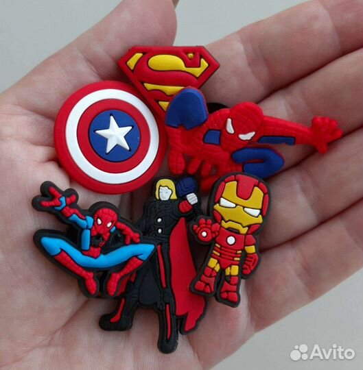 Джиббитсы значки для Crocs в ассортименте