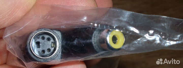 Кабель S-Video папа S-Video мама + 3.5 mm jack