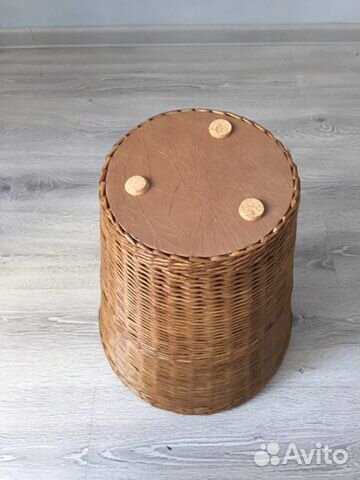 Кашпо оплетенное лозой