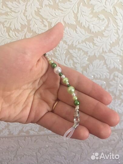 Цепочка для очков ручной работы