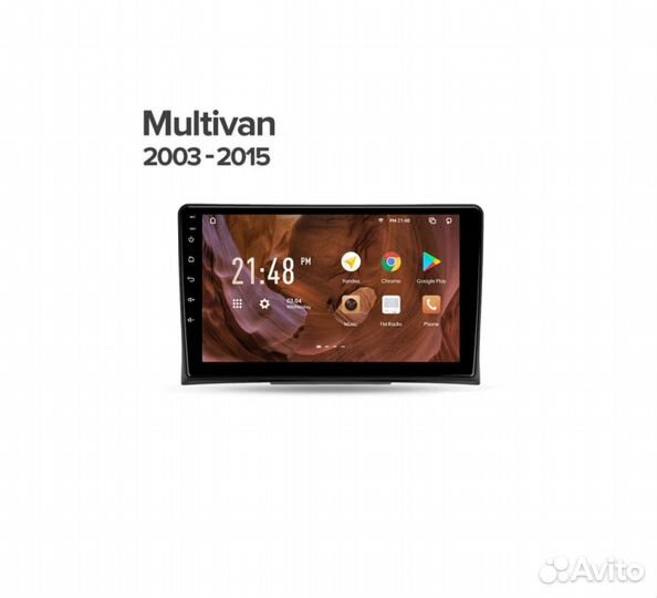 Штатная магнитола Volkswagen Multivan Android