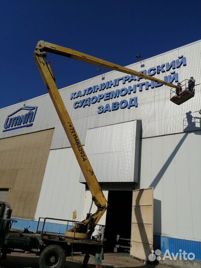 Аренда и услуги коленчатой автовышки