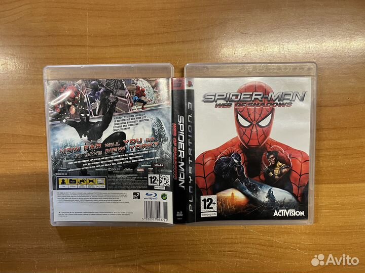PS3 Spider-Man Web of Shadows