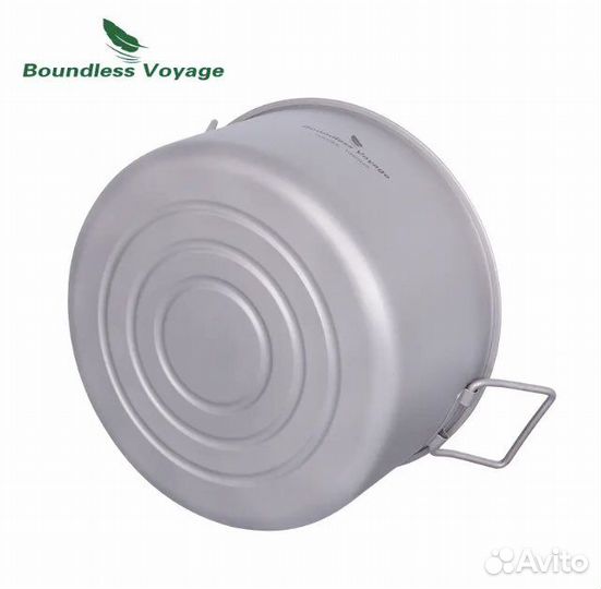 Титановый котелок 5 литров