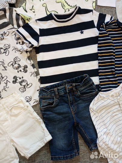 Фирменный пакет вещей на мальчика 98-104