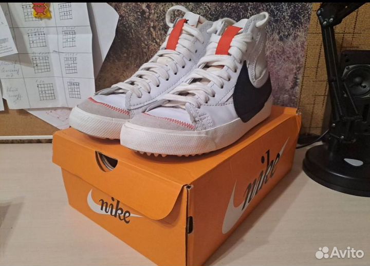 Кроссовки nike blazer mid 77 jumbo