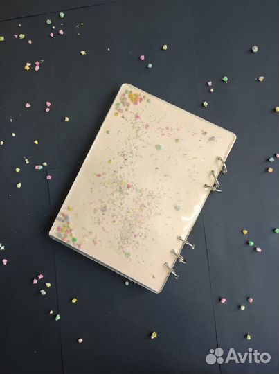 Блокнот из эпоксидной смолы 