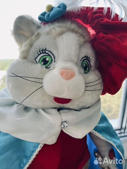 Мягкая игрушка Кот в сапогах (музыкальная)