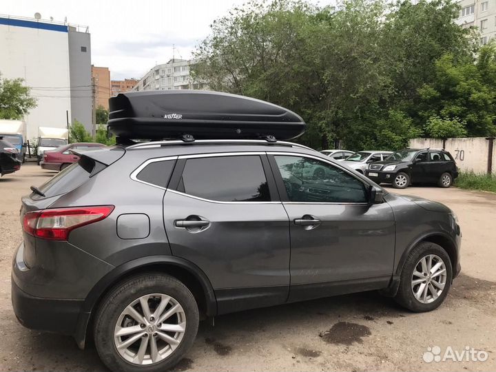 Автобокс на крышу Nissan Qashqai