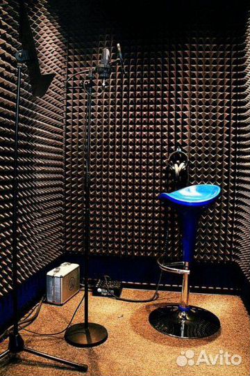 Акустический поролон пирамида