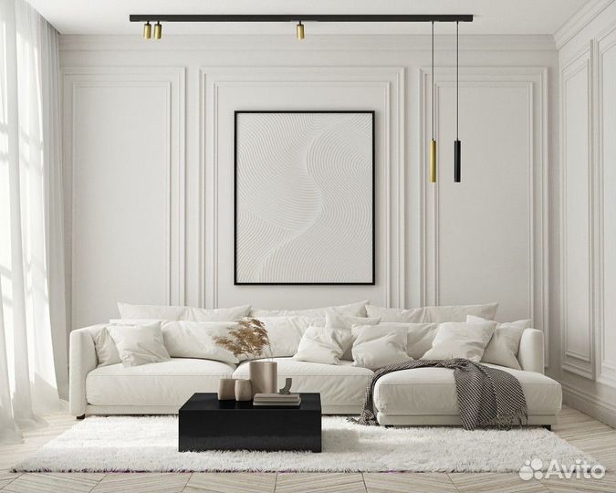 Подвесной светильник Denkirs Smart DK8008-BG