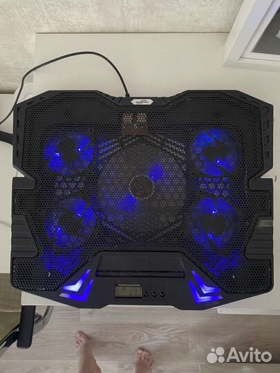 Подставка с охлаждением для ноутбука с подсветкой