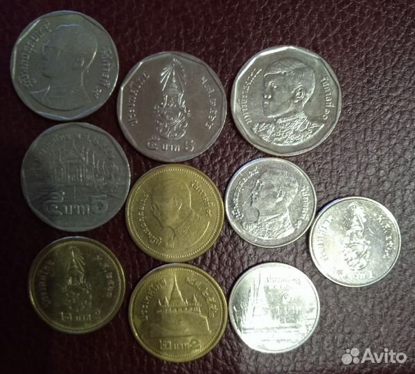 Банкнота и монеты Тайланда