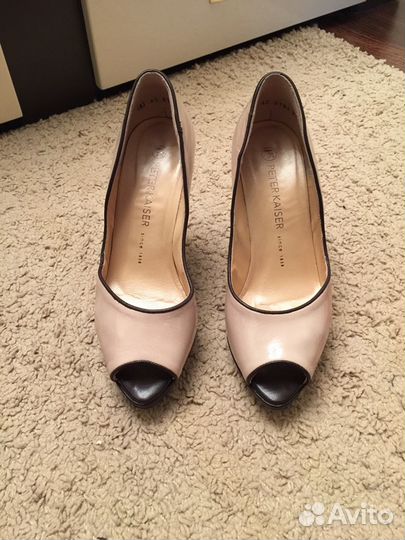 Туфли Peter kaiser р. 37 нат кожа