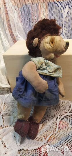 Игрушка Еж времён СССР в реставрацию