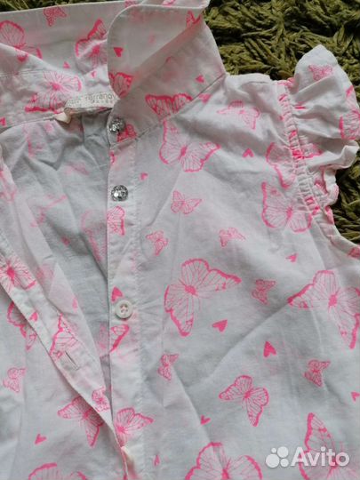 Летние шорты и блузка для девочки