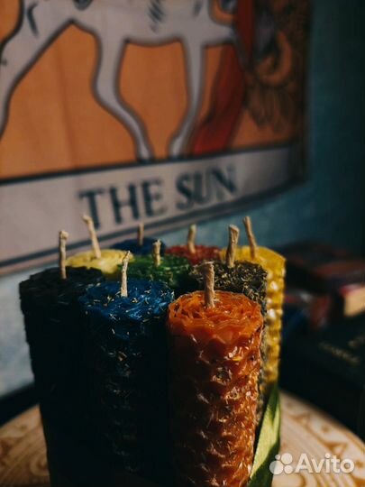 Программные свечи из вощины