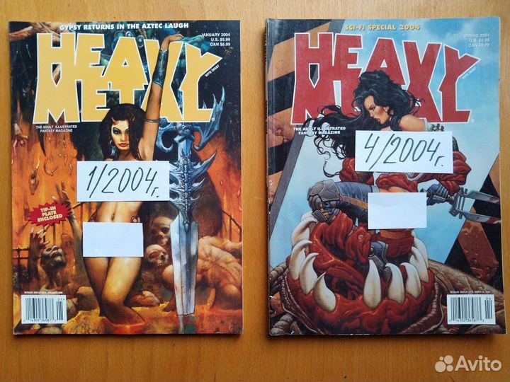 Комиксы Heavy Metal, Marvel, Micky Maus