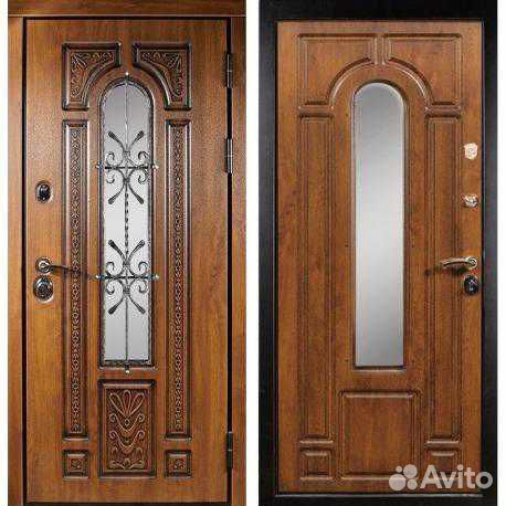 Входные двери из металла в дом 37